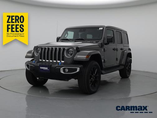 Gray 2023 Jeep Wrangler 4xe Unlimited Sahara
