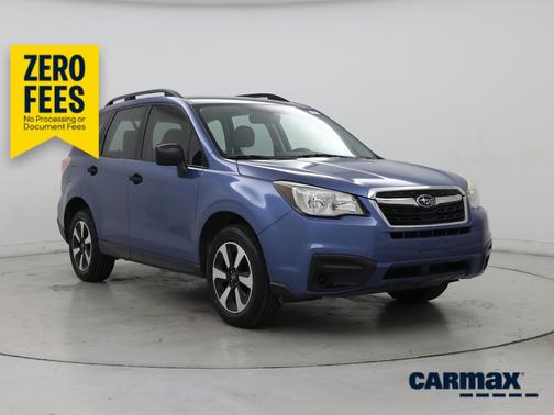 Blue 2017 Subaru Forester 2.5I