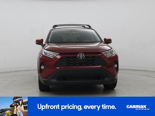 Red 2019 Toyota RAV4 XLE Premium