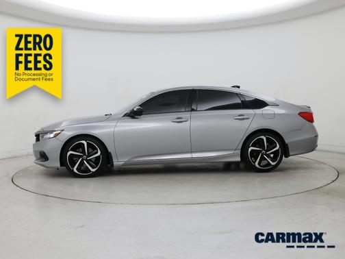 Silver 2021 Honda Accord Sport