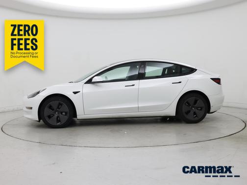 White 2023 Tesla Model 3