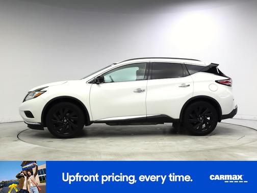 White 2017 Nissan Murano Platinum