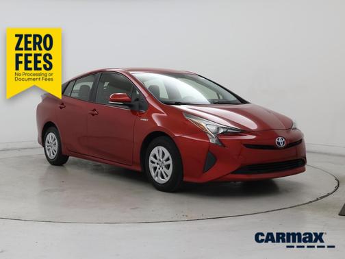 Red 2016 Toyota Prius Two