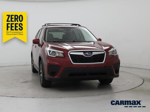 Burgundy 2019 Subaru Forester 2.5I Premium