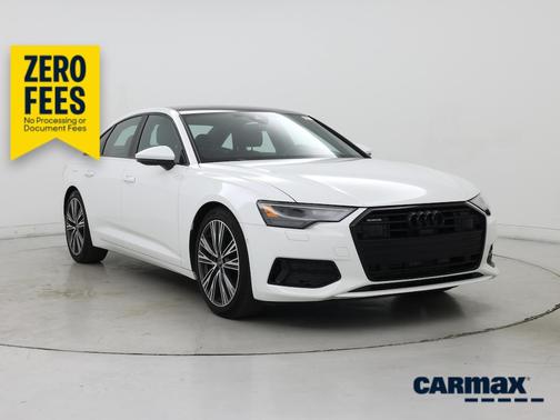White 2023 Audi A6 Premium Plus
