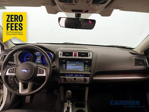 White 2017 Subaru Outback 2.5I Limited