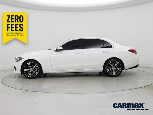 White 2023 Mercedes-Benz C-Class