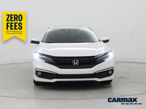 White 2020 Honda Civic Touring