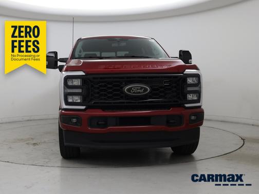 Red 2025 Ford F-250 Lariat