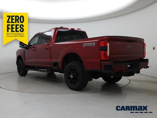 Red 2025 Ford F-250 Lariat
