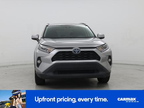 Silver 2021 Toyota RAV4 Hybrid XLE
