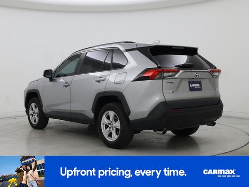 Silver 2021 Toyota RAV4 Hybrid XLE