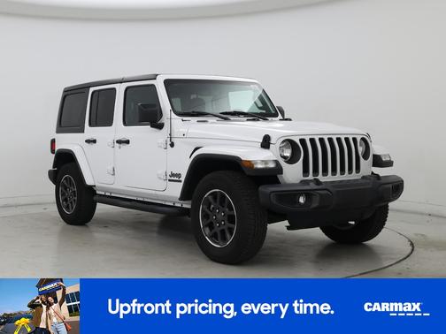 White 2021 Jeep Wrangler Unlimited 80th Anniversary