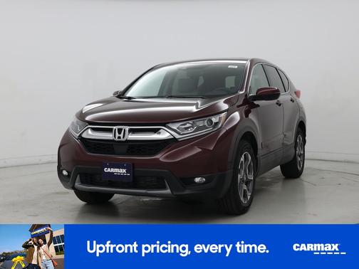 Burgundy 2018 Honda CR-V EX-L