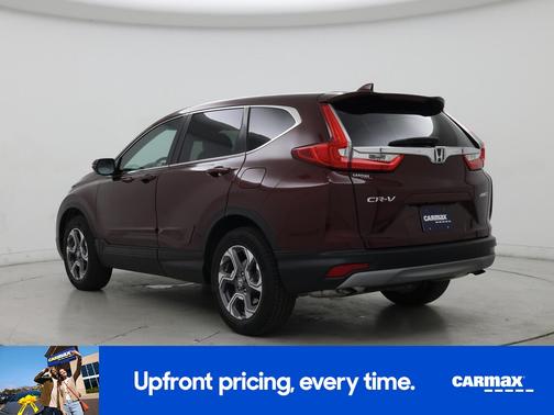 Burgundy 2018 Honda CR-V EX-L