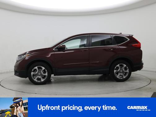 Burgundy 2018 Honda CR-V EX-L