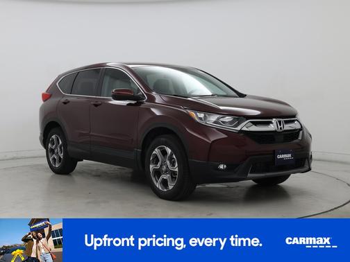 Burgundy 2018 Honda CR-V EX-L