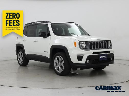 White 2023 Jeep Renegade Limited