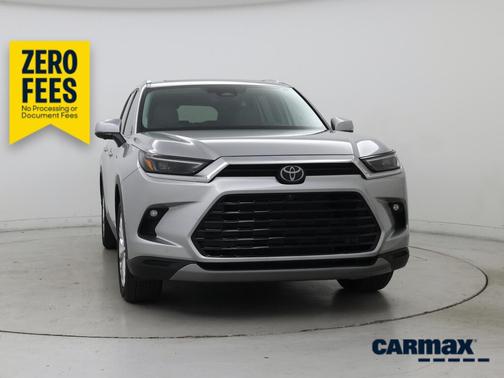 Silver 2024 Toyota Grand Highlander Platinum