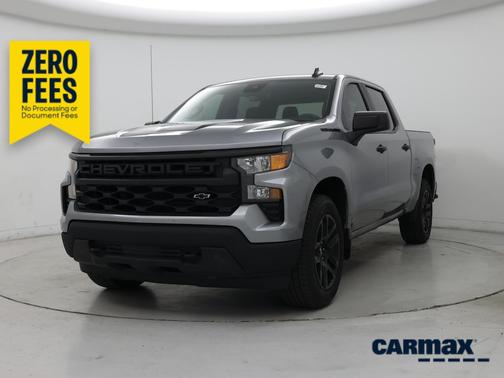 Gray 2024 Chevrolet Silverado 1500 Custom