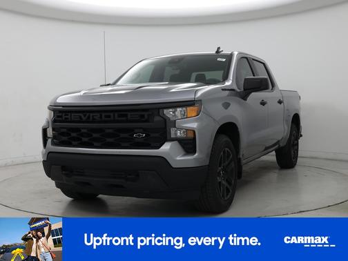 Gray 2024 Chevrolet Silverado 1500 Custom