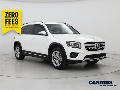 White 2020 Mercedes-Benz GLB 250