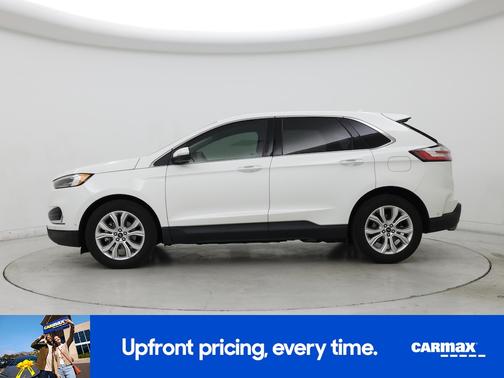 White 2020 Ford Edge Titanium