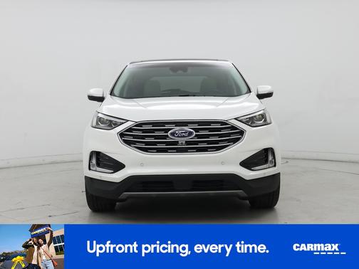 White 2020 Ford Edge Titanium