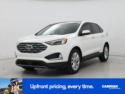 White 2020 Ford Edge Titanium