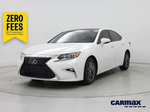 White 2018 Lexus ES 350