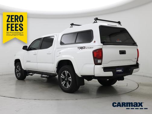 White 2019 Toyota Tacoma TRD Sport