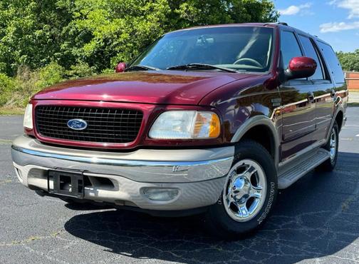 Burgundy 2001 Ford Expedition Eddie Bauer SUV