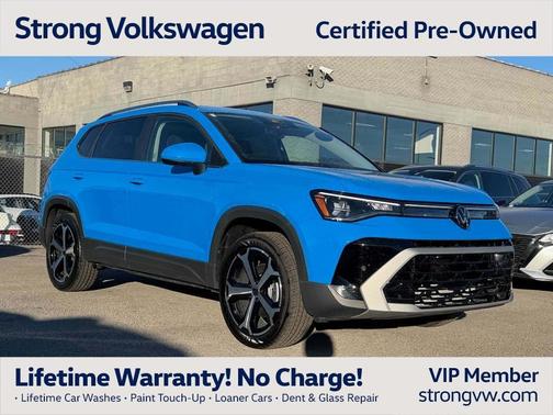 Cornflower Blue 2025 Volkswagen Taos 1.5T SEL