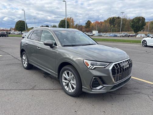 Chronos Gray Metallic 2025 Audi Q3 45 S line Premium SUV