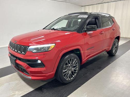 Red 2024 Jeep Compass Limited