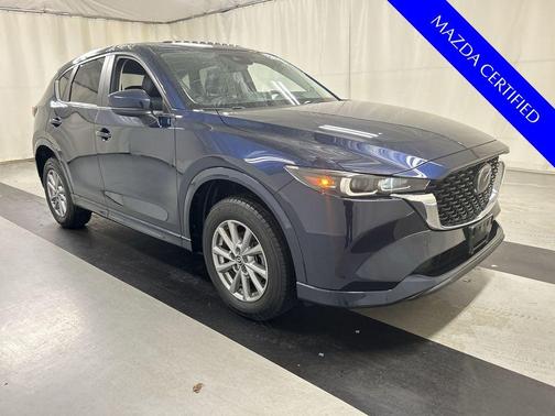 Deep Crystal Blue Mica 2024 Mazda CX-5 2.5 S Preferred Package