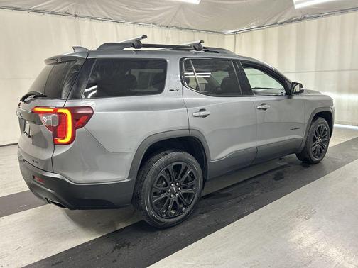 Satin Steel Metallic 2021 GMC Acadia SLT