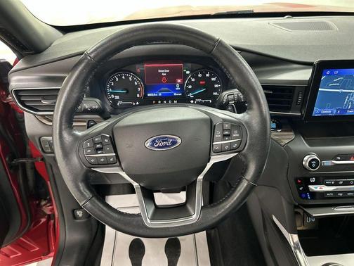 Red Metallic 2020 Ford Explorer Limited