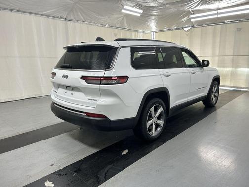 Bright White Clearcoat 2021 Jeep Grand Cherokee L Limited