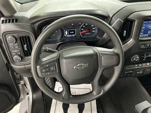 Silver Ice Metallic 2021 Chevrolet Silverado 1500 Custom