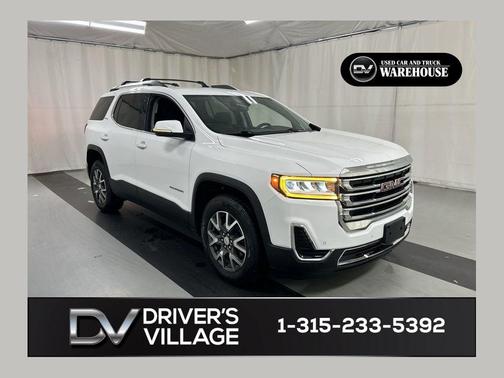 Summit White 2023 GMC Acadia SLE