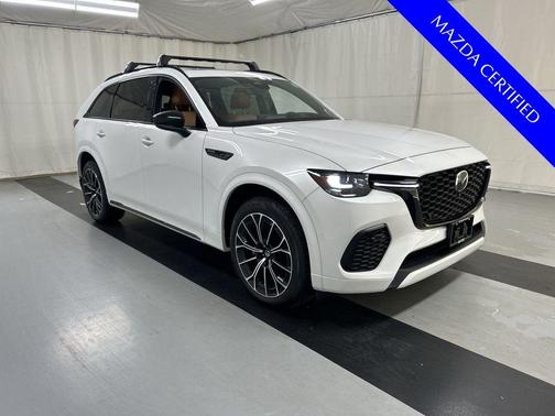 Rhodium White Premium 2025 Mazda CX-70 CX-70