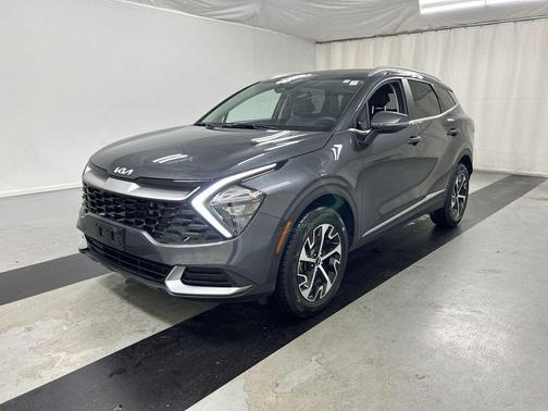 Gravity Gray 2023 Kia Sportage Hybrid EX