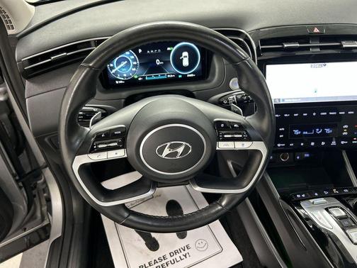 Shimmering Silver 2024 Hyundai TUCSON Hybrid Limited