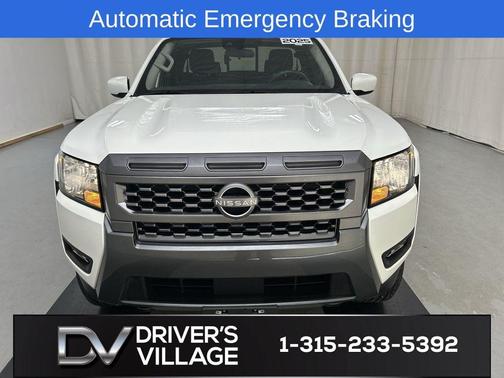 Glacier White 2025 Nissan Frontier SV