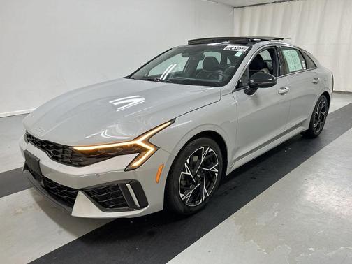 Wolf Gray 2025 Kia K5 GT-Line