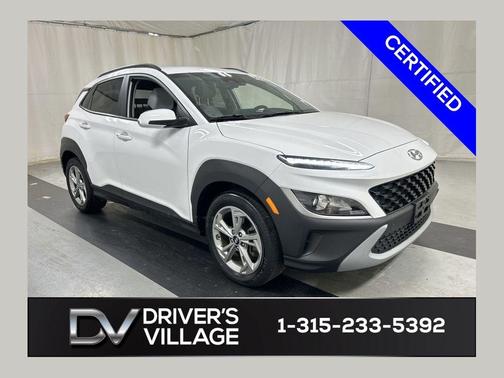 Lunar White 2023 Hyundai KONA SEL
