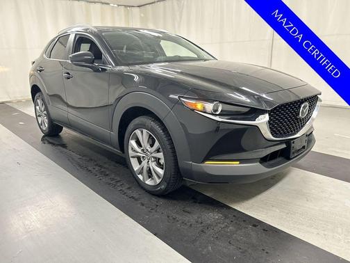 Jet Black Mica 2023 Mazda CX-30 2.5 S Preferred Package