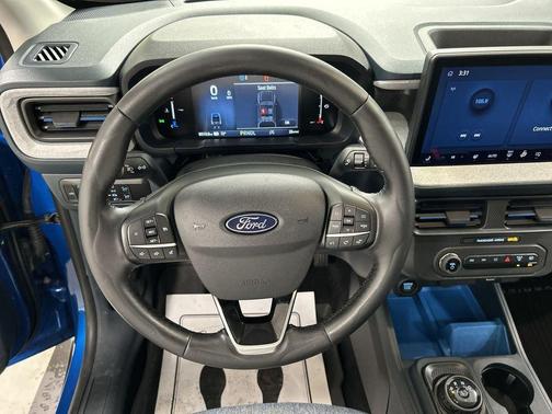 Blue 2025 Ford Maverick XLT