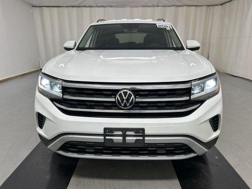 Pure White 2021 Volkswagen Atlas 2.0T S